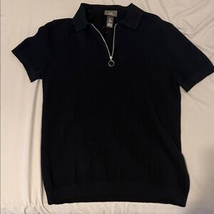 H&M Men's Dark Sweater with Zipper